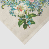 Viktorianische Ephemerials Vergessen-Me-Nicht-Coll Seidenpapier (Ausschnitt)