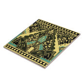 Viktorianische Era 1870 Art Nouveau Frieze Pattern Fliese (Seite)