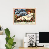 Viktorianische Era Art Nouveau Ad von Louis Rhead  Poster (Heimbüro)