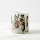 Viktorianische Era Caroling Cats von Louis Wain Ho Kaffeetasse (Mittel)