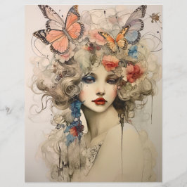 Viktorianische Era Elegance Scrapbook Paper