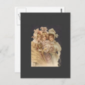 Viktorianische Era Fashion Postkarte (Vorne/Hinten)
