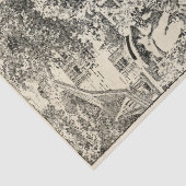 Viktorianische Era Ferry-Blume Samenwerbung Seidenpapier (Detail)