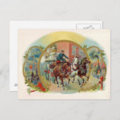 Viktorianische Era Firefighter-Postkarte Postkarte (Vorne/Hinten)