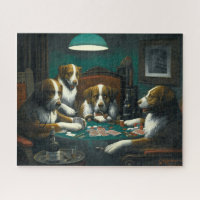 Viktorianische Era Hunde Poker von Coolidge