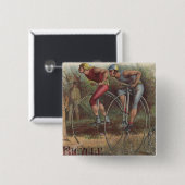Viktorianische Fahrräder Button (Vorne & Hinten)
