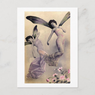Viktorianische Fairies Postkarte