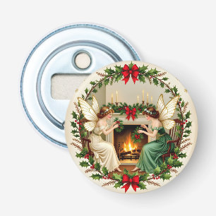 Viktorianische Feen Weihnachtsgeist Flaschenöffner