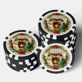 Viktorianische Feen Weihnachtsgeist Pokerchips (Stapel)