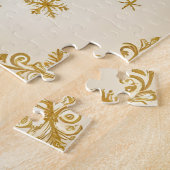 Viktorianische Feen Weihnachtsgeist Puzzle (Seite)