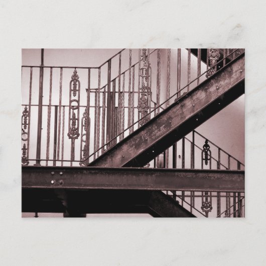 Viktorianische Feuerentfernung Postkarte (Vorderseite)