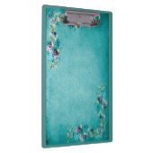 Viktorianische florale Rose Blume elegant Klemmbrett (Rechts)