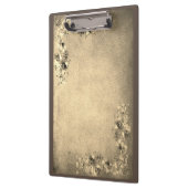 Viktorianische florale Rose Blume elegant Klemmbrett (Links)