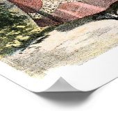 Viktorianische französische Mode Poster (Ecke)