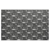 viktorianische französische Zeitung Stoff (Fat Quarter (45,7 x 55,9 cm))