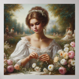 Viktorianische Frau 3 Poster