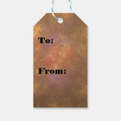 Viktorianische Frau Geschenkanhänger (Rückseite)