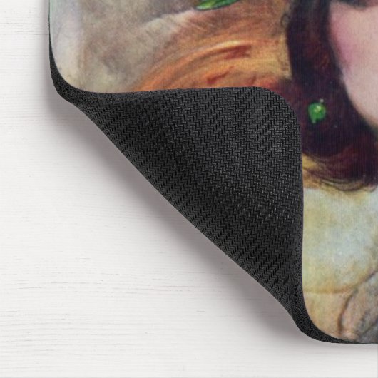 Viktorianische Frau Mousepad (Ecke)