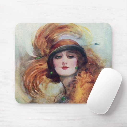 Viktorianische Frau Mousepad (Mit Mouse)