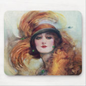 Viktorianische Frau Mousepad (Vorne)