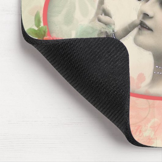 Viktorianische Frau Mousepad (Ecke)