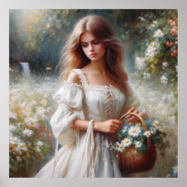 Viktorianische Frau Poster