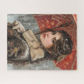 Viktorianische Frau Puzzle (Horizontal)