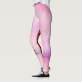 Viktorianische Frau rosa Leggings (Links)