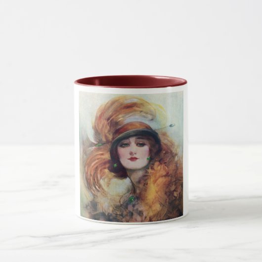 Viktorianische Frau Tasse (Zentrum)