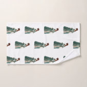 Viktorianische Frauen Badezimmer Handtuchhalter Se Badhandtuch Set (Handtuch)