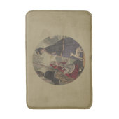 Viktorianische Frauen Mädchen & Hund auf Spazierga Badematte (Vorderseite Vertikal)