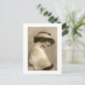 viktorianische Frauenkleidung Postkarte (Stehend Vorderseite)