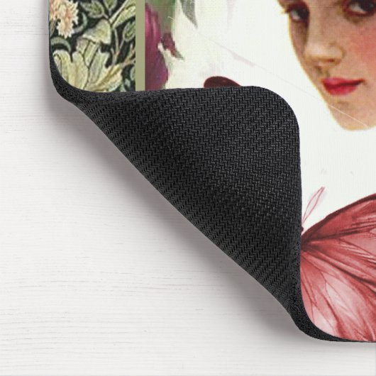 Viktorianische Frauenmäuse Pad! Mousepad (Ecke)