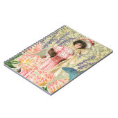 Viktorianische Frauenregal in Rosa Notizblock (Linke Seite)