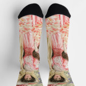 Viktorianische Frauenregal in Rosa Socken (Oben)