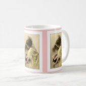 Viktorianische Frauenrosen, romantisch Kaffeetasse (VorderseiteRechts)