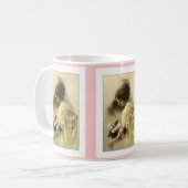 Viktorianische Frauenrosen, romantisch Kaffeetasse (Vorderseite Links)