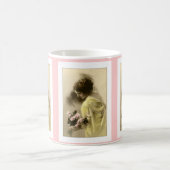 Viktorianische Frauenrosen, romantisch Kaffeetasse (Mittel)