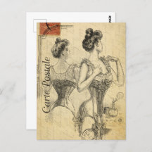 Viktorianische Frauenverkleidung in Corset