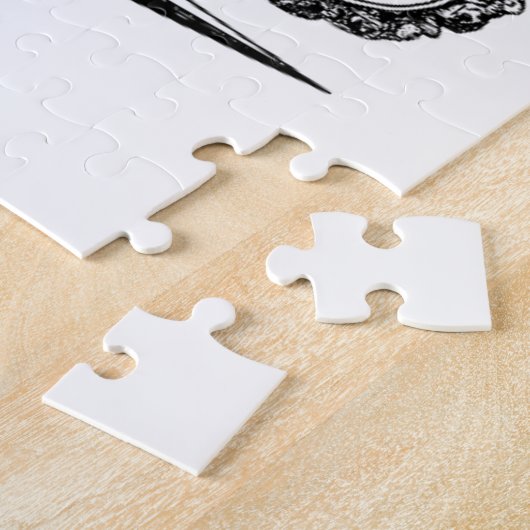 Viktorianische Friseurschere Puzzle (Seite)