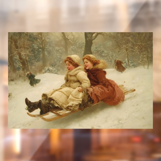 Viktorianische Führung Fensteraufkleber (Blatt 2)