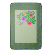 Viktorianische Garten-Badezimmer-Matte Badematte (Vorderseite Vertikal)