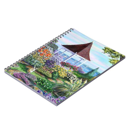 Viktorianische Gartenzeitschrift Notizblock (Linke Seite)