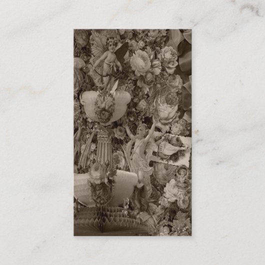 Viktorianische Geschäfts-Karte Visitenkarte (Vorderseite)