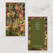 Viktorianische Geschäfts-Karte Visitenkarte (Vorne/Hinten)