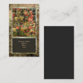 Viktorianische Geschäfts-Karten Visitenkarte (Vorne/Hinten)