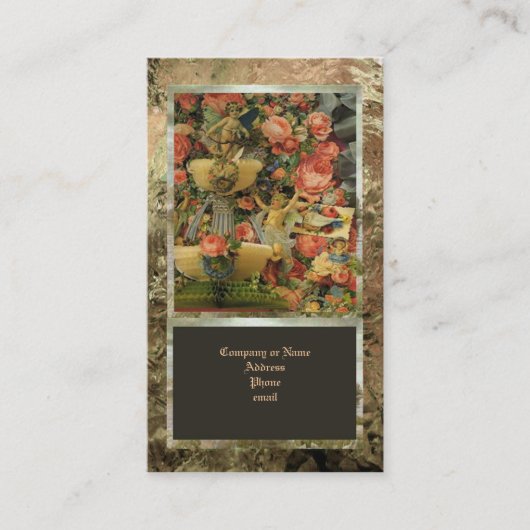 Viktorianische Geschäfts-Karten Visitenkarte (Vorderseite)