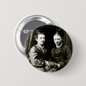 Viktorianische Girlfriends Button (Vorne & Hinten)