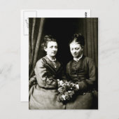Viktorianische Girlfriends Postkarte (Vorne/Hinten)