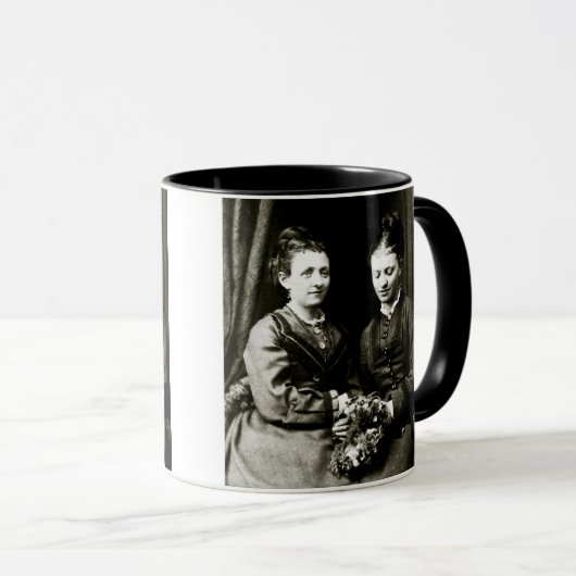 Viktorianische Girlfriends Tasse (VorderseiteRechts)